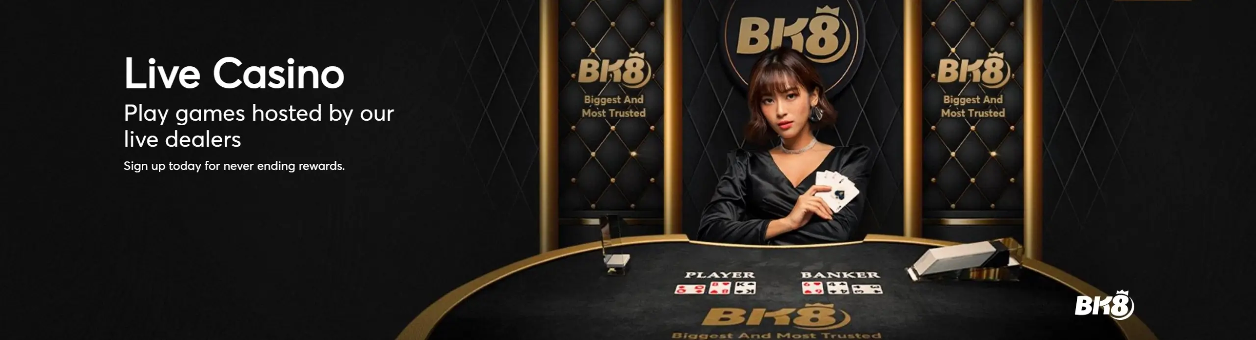 BK8 Casino Banner